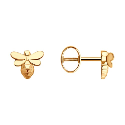 0200204 Серьги (Au 585)